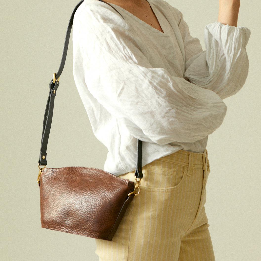 Sac à main Dinky Zéro Déchet Châtaigne