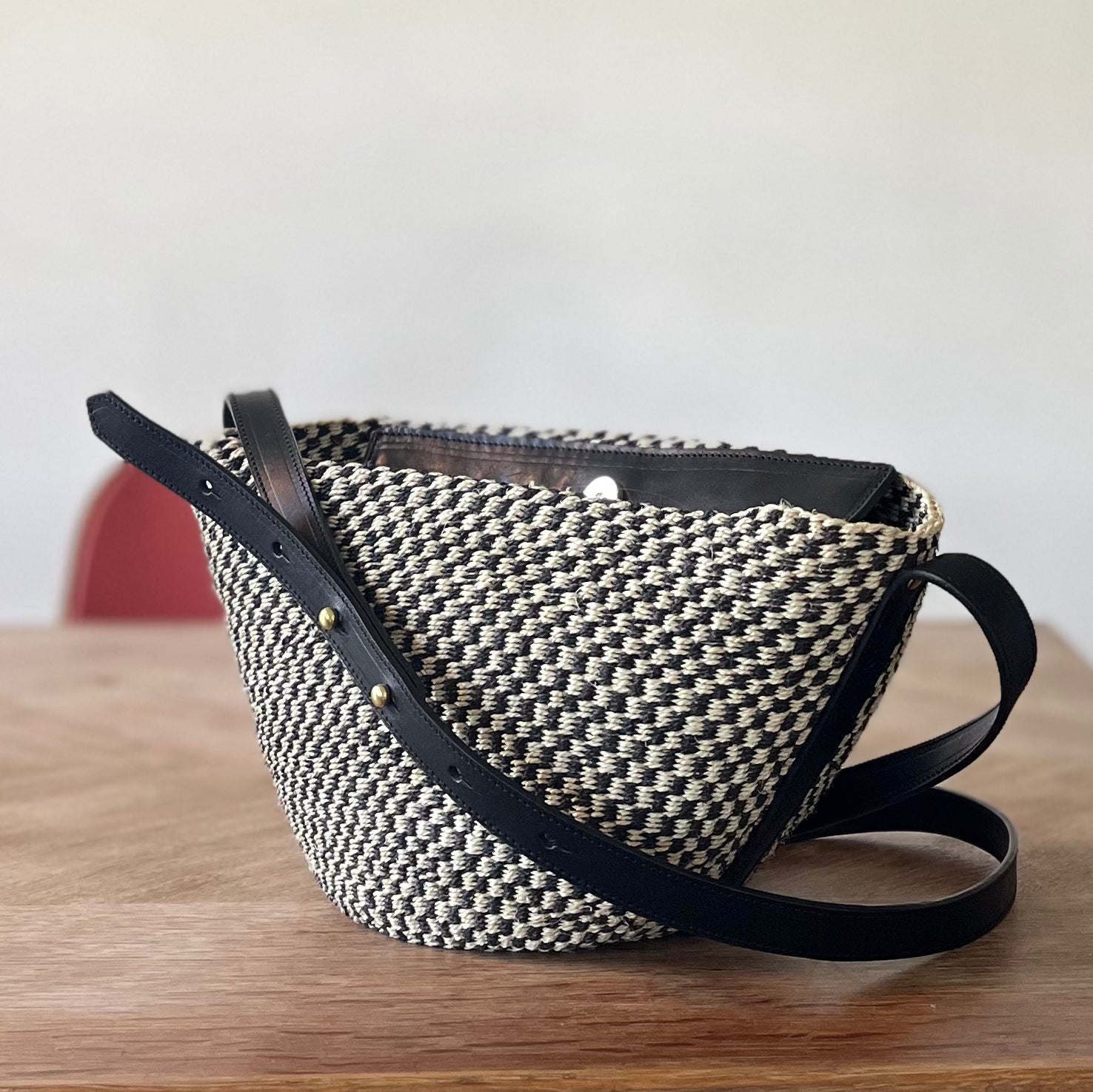 Dinky Zero-Waste Handtasche Kastanie
