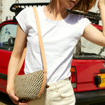 Dinky Zero-Waste Handtasche Kastanie