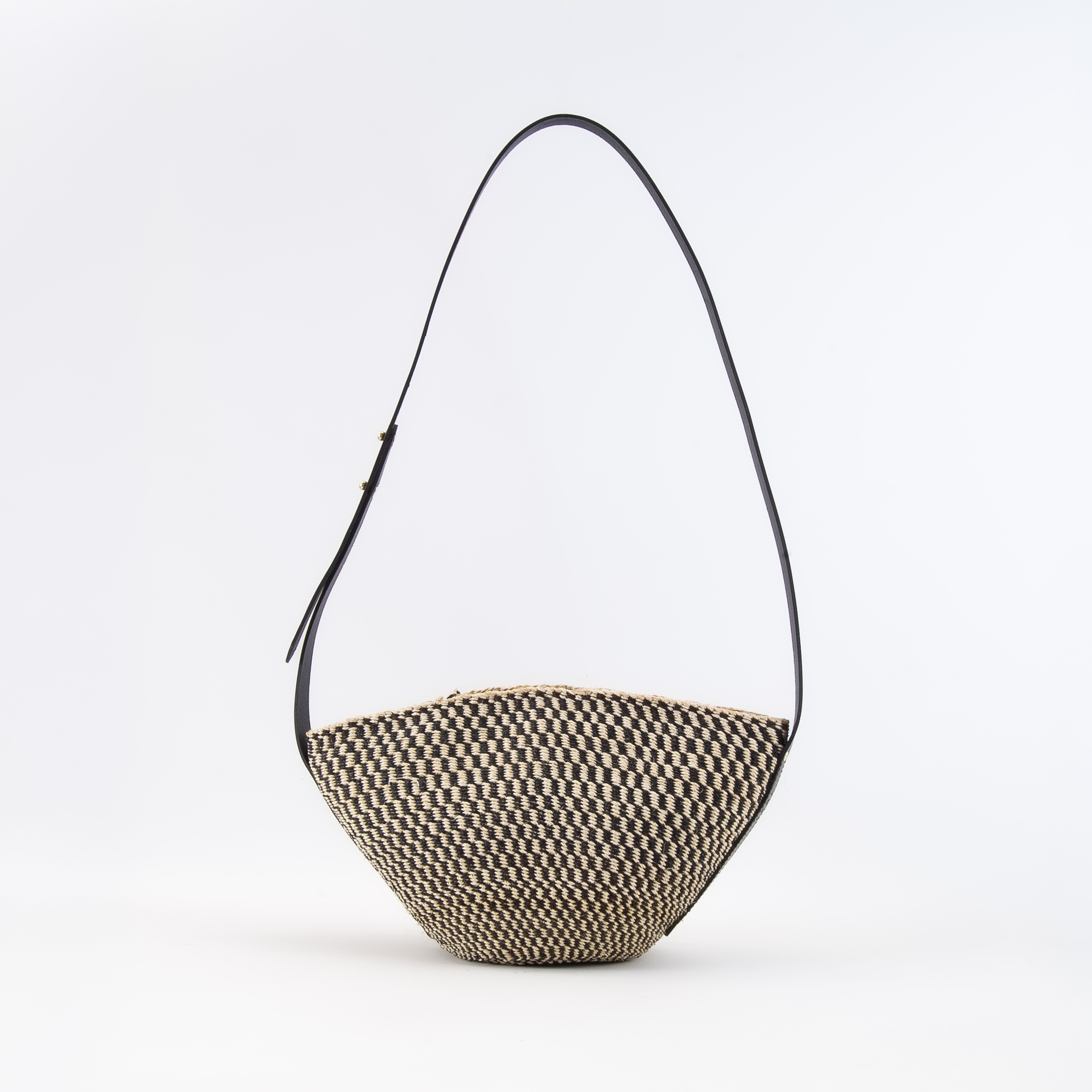 Dinky Zero-Waste Handtasche Kastanie