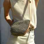 Dinky Zero-Waste Handtasche Kastanie