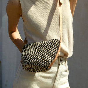 Dinky Zero-Waste Handtasche Kastanie