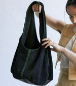 Handtasche aus weichem Wildleder und Leder von Penrose