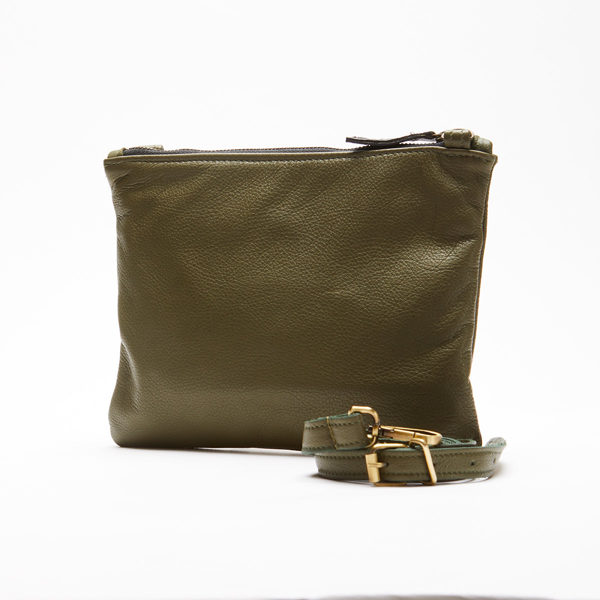 Wilson Leather Handbag Olive Green