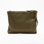 Wilson Leather Handbag Olive Green