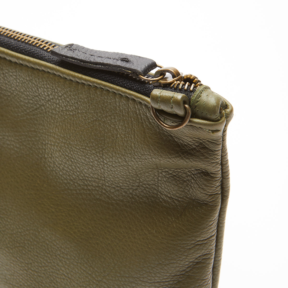 Wilson Leather Handbag Olive Green
