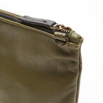 Wilson Leather Handbag Olive Green