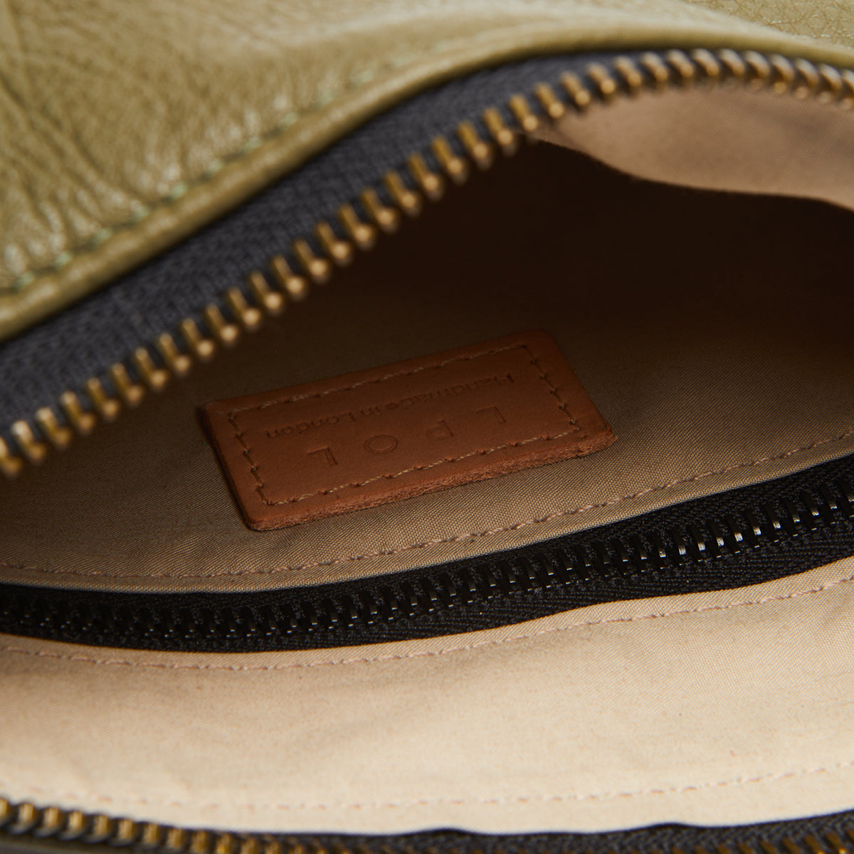 Wilson Leather Handbag Olive Green